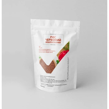 Рис Красный нешлифованный My healthy product AUGUST 450г