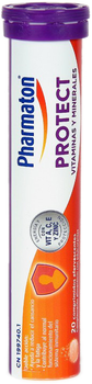 Suplement diety Pharmaton Protect 20 tabletek musujących (8470001997401)