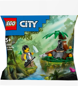 Конструктор LEGO Minifigures Встреча с малышом гориллы 34 детали (30665)