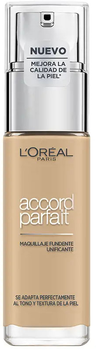 Podkład nawilżający L\'Oreal Paris Accord Parfait 3N Creamy Beige 30 ml (3600523567966)