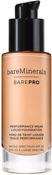 Podkład matujący Bare Minerals BarePro Performance Wear SPF 20 14 Silk 30 ml (0098132504794)