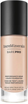 Podkład do twarzy Bare Minerals BarePro Performance Wear SPF 20 Porcelain 30 ml (0098132563289)