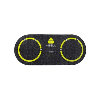 Килимок TRX Ybell короткий 30,5 х 72 х 0,35 см, чорний 50-MAT-C