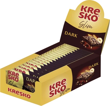 Упаковка батончиков АВК Kresko Slim Dark 21 г х 20 шт (4823105815074)