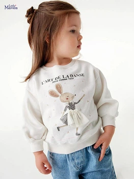 Детский свитшот для девочки Little Maven арт.1106/1 98 см Белый