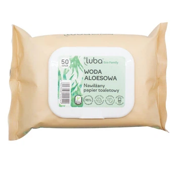 Luba ECO Family влажная туалетная бумага с клапаном с Алоэ водой 50 шт.