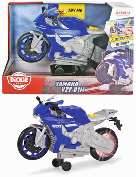 Motocykl Simba Dickie Toys Yamaha R1 Wheelie Riders 26 cm (4006333061035)