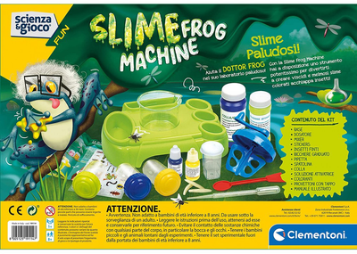 Набір для створення слаймів Clementoni Science Frog Machine (8005125191147)