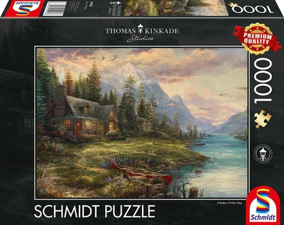 Puzzle Schmidt Thomas Kinkade Wycieczka z okazji Dnia Ojca 69.3 x 49.3 cm 1000 elementów (4001504599188)