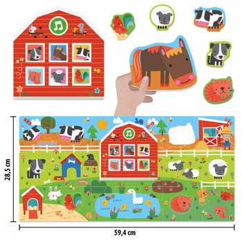 Zabawka edukacyjna Headu Montessori The Cow How does it (8057592357175)