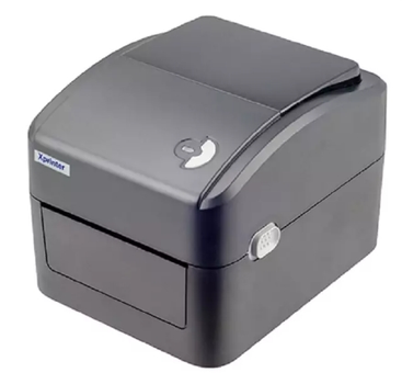 Принтер етикеток Xprinter XP-420B USB Чорний