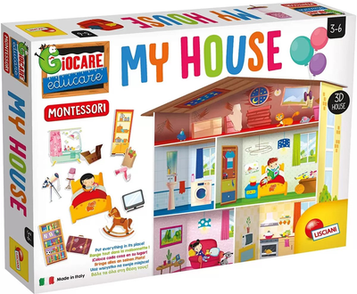 Dom do zabawy Lisciani Montessori Maxi My House (8008324095162)