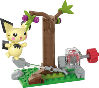 Конструктор Mattel Mega Pokemon Forest Adventure Pichu 84 деталі (0194735154678)