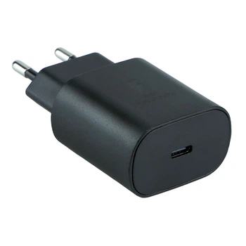 Блок питания Type-C PD 45W технологии PD/PPS с напряжением 3.3-11.0V Black Galaxy S24+ Galaxy S24 Ultra Galaxy M55 Galaxy C55 Galaxy F55 Galaxy S22 Galaxy S23