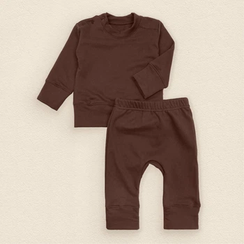 Детский костюм с джемпером однотонный Dexter’s chocolate 74 см коричневый (131599168650)