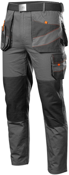 Штани робочі NEO Tools Cotton Slim 81-325 XS Сірі (5907558453126)