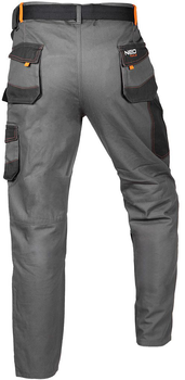 Штани робочі NEO Tools Cotton Slim 81-325 XS Сірі (5907558453126)