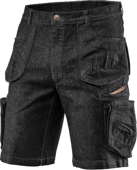 Шорти робочі NEO Tools Denim 81-273 XS Чорні (5907558467772)