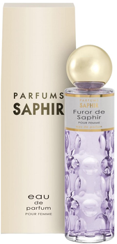 Woda perfumowana damska Saphir Furor Women 200 ml (8424730004046)