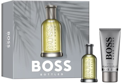 Подарунковий набір для чоловіків Hugo Boss Bottled Туалетна вода 50 мл + Гель для душу 100 мл (3616304099366)