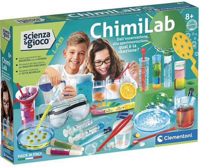 Набір для наукових експериментів Clementoni ChimiLab (8005125192595)