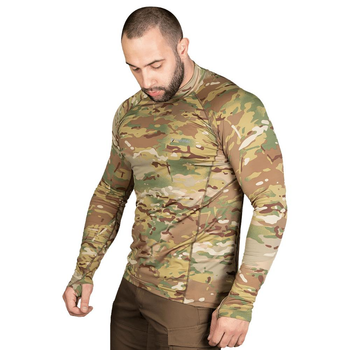 Тактичний лонгслів CamoTec Cm Thorax Coolpass Sj Multicam мультикам L