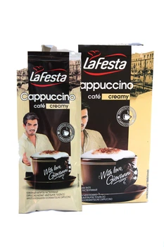 Кавовий напій La Festa capuccino creamy в стіках 10 х 12,5 г (575)
