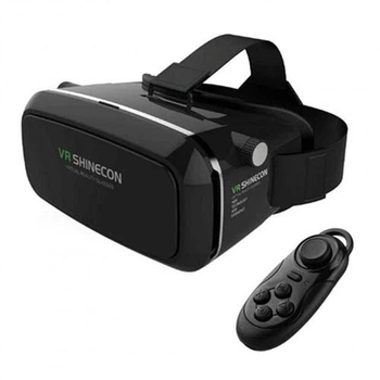 Очки-шлем виртуальной реальности с пультом VR SHINECON