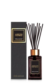 Ароматизатор з паличками 85 мл AREON Home Parfume Premium BLACK VANILLA [PSL03] (чорна уп)