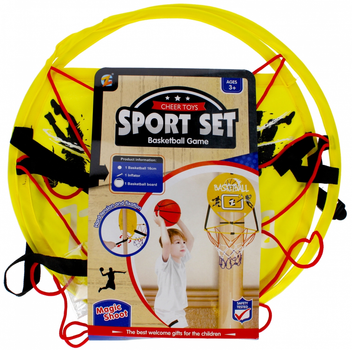 Набір для гри в баскетбол Mega Creative Mega Creative Cheer Toys Sport 488988 з м'ячем (5904335827828)