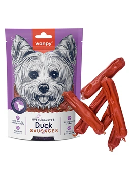 Ласощі Wanpy Duck Sausages для собак Сосиски з качкою 100 г