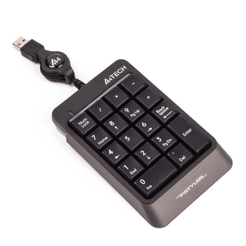 Клавіатура (цифрова) A4Tech FK13 Grey USB