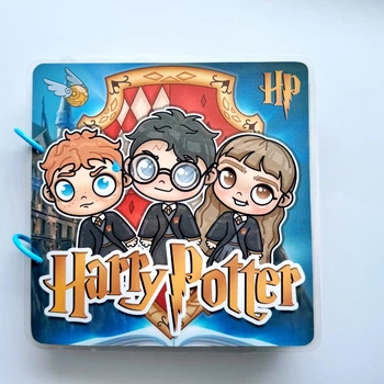 Книга-игра на липучках Гарри Поттер