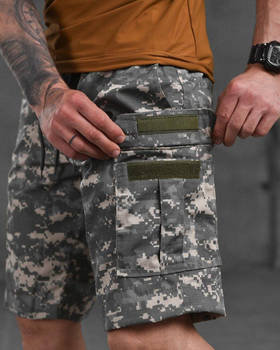 Армейские мужские шорты НАТО рип-стоп 2XL пиксель НАТО (87428)