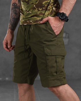 Армейские мужские шорты рип-стоп 2XL олива (87523)