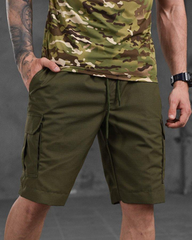 Армейские мужские шорты рип-стоп XL олива (87523)