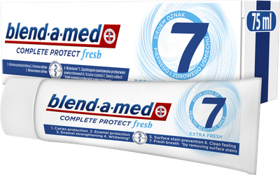 Зубная паста Blend-a-med Complete Protect 7 Экстрасвежесть 75 мл (8001090717757)