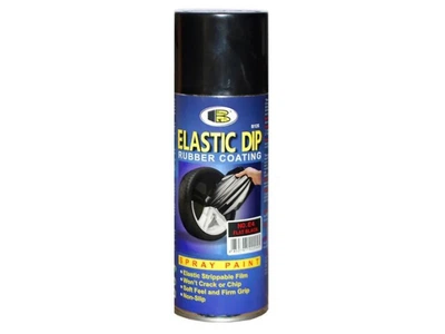 Краска жидкая резина 400ml Черный глянец Bosny Elastic Dip №E39