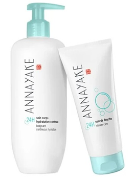 Zestaw kosmetyków do pielęgnacji Annayake Light Hydration 24 Krem do ciała 400 ml + Żel pod prysznic 100 ml (3552572405617)