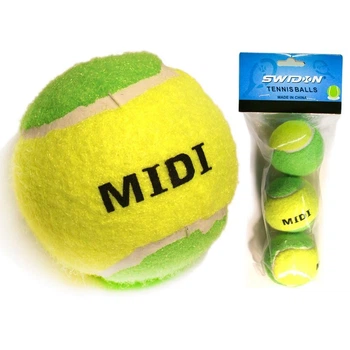 Мячи для тенниса Swidon Midi набор 3 шт Yellow/Green 18067054