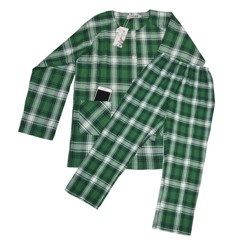 Адаптивная пижама на липучках Зеленая XL