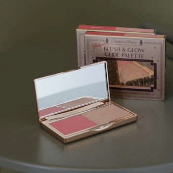Палетка Charlotte Tilbury Hollywood Blush And Glow Glide Light To Medium міні