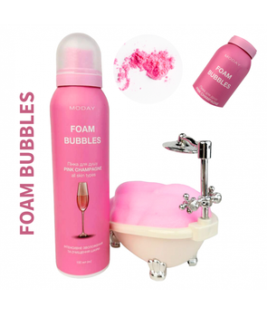 Пузырьковая пенка для душа Moday Foam Bubbles Pink Champagne, 150 мл