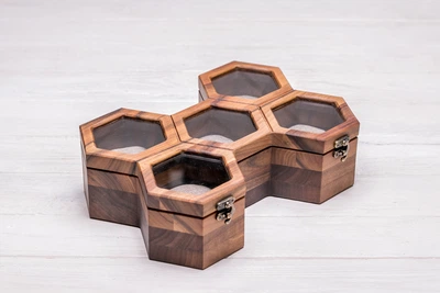 Органайзер для наручного годинника ecoWalnut 7.8х27.1х18.8 см