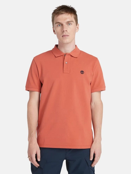 Koszulka polo męska Timberland TB0A26N4 XL Pomarańczowa (194902913213)