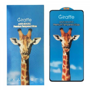 Захисне скло Giraffe Anti-Static для Samsung Galaxy A51, A51 5G, A52, A52 5G, A52s, A53 5G, S20 FE, S20 FE 5G, M31s Full Glue з чорною рамкою