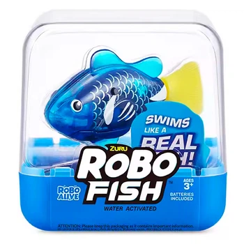 Интерактивная игрушка ZURU Robo Fish Series 2 активируемая водой и меняющая цвет Синий (1014-138-00)