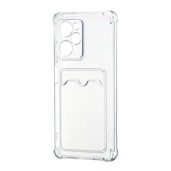 Чехол Clear Pocket Case Xiaomi Poco X5 Pro 5G Прозрачный