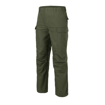 Штани Helikon-Tex BDU Mk2 - PolyCotton Ripstop, Olive green XS/Regular (SP-BD2-PR-02)