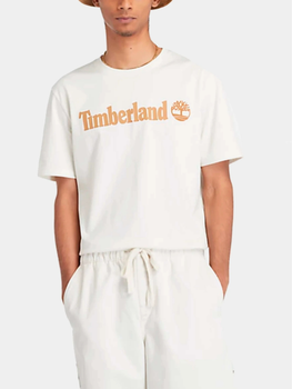 T-shirt męski bawełniany Timberland TB0A5UPQ XL Biały (194902997466)